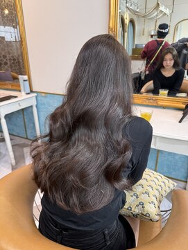 ロンドアベニール 北千住(Lond avenir) イメチェン外ハネボブ美髪ワイドバングミディアムレイヤーカット