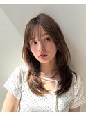 ★メルティカラーフェミニンロング似合わせカット着物ヘア