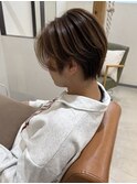 ハンサムショート/センターパート/四街道【積田佳奈】