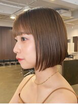 アビー(ABBEY)&nbsp;1番人気な顎下1センチボブ！