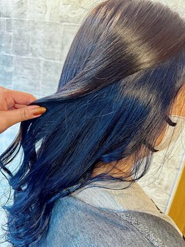 ダブ(DAB) 【インナーカラー】ネイビーブルー 栃木 宇都宮 鹿沼 日光 小山