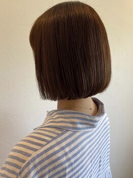 トムヘアー(TOM HAIR)の写真/《髪質改善/髪のお悩みに♪》髪の内部から補修し,毛先まで潤いを。サラサラのうる艶美髪へと導きます…♪