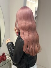 大人気！王道ピンクベージュで可愛いをUP◎ ［ブリーチ/ケアブリーチ/エフェクトブリーチ/ダブルカラー］