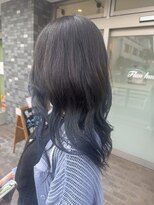 フランヘア 箱崎店(Flan hair)&nbsp;ブルーグラデーション