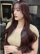 ロンドアヴァントゥス 池袋(Lond aventus)&nbsp;ラベンダーミルクティー/暗めカラー/レイヤーカット/韓国/池袋