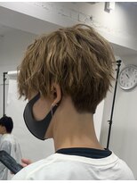 ヘアーサロンデフォーエバールークス(hairsalon de Forever Lux)&nbsp;刈り上げ波打ちパーマ