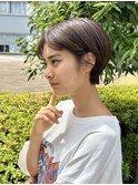 ショートカット/髪質改善縮毛矯正白髪ぼかしレイヤーカラーボブ