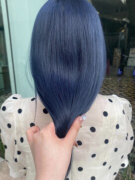 アンククロス 渋谷(ANKH CROSS) ロイヤル ブルー × 艶髪