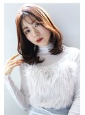 ふんわりニュアンスミディ