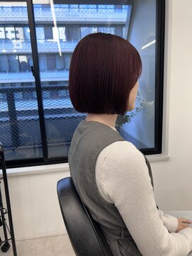 メルバイグラフ 梅田(mel by GRAFF) 【ミニボブ】ナチュラルボブ/ストレートボブ/ショートボブ