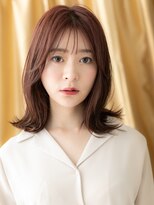 モッズヘア 越谷(mod's hair) シースルーバング/流し前髪/外ハネミディアム/鎖骨ミディg