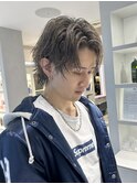 透明感抜群ハイトーン ＋ メンズウルフ