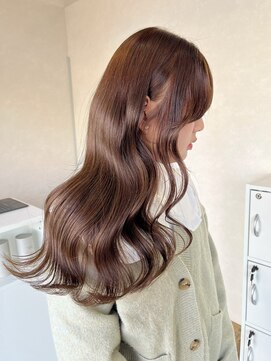 ミル(mir) ブリーチなしWcolor / warm beige