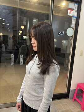 ラック 津田沼(LUCK) レイヤーカット/津田沼/韓国/ボブ/ケアブリーチ/似合わせカット