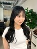 韓国レイヤー×コテ巻き風デジタルパーマ