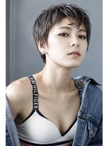 オージェ(Ouje’)&nbsp;【髪質改善サロンOuje'】タイト質感の外国人風ピクシーショート