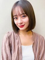 カーサ バイ ハミュウ たまプラーザ(CASA by Humium) 大人可愛いナチュラルショートボブ/似合わせ/夏カラーで透明感