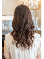 クレオメ 田町店(Cleome)&nbsp;デジタルパーマ前髪サイドバングロング薄めバングフェミニン美髪