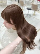 エヌアイ オモテサンドウ(ni omotesando)&nbsp;秋支度♪まろやかミルクティーブラウン　【正木碧】
