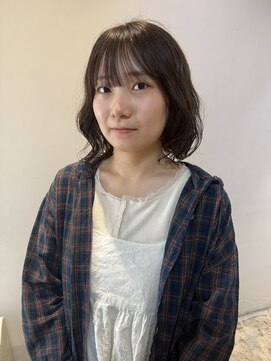 ユニ(uni) コテ巻き風パーマ
