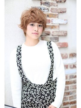 アース 八戸店(HAIR & MAKE EARTH) ふわふわパーマショート　EARTH　八戸店