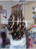 【午前中予約】short BRAIDS ショートブレイス