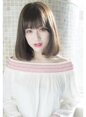 小顔カットが得意なスタイリストby坂元