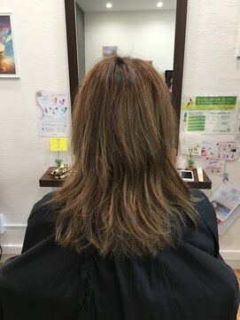 カナオア ヘアーデザイン(kanaoa hair design) ベージュWカラー
