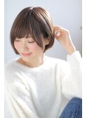 Zina骨格補正カットで小顔ショート3