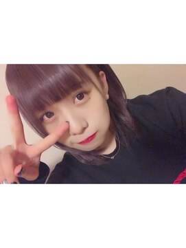 ラピス 渋谷本店(Lapis) 【lapis渋谷】橋本からあげちゃんアメジストパープル☆