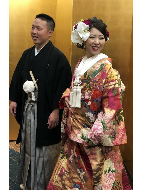 ☆ブライダル出張ヘアメイク☆結婚式 花嫁 前撮り 二次会 水戸