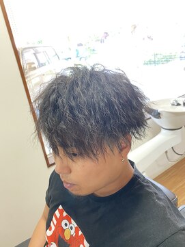 サンバス もりの里店(Sunbath) 前下りマッシュソフトツイスト