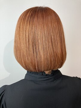 ヘアアンドビューティー クローバー(Hair&Beauty Clover) orange beige/ハイトーンカラー