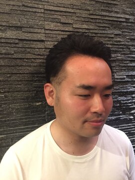 プレミアムバーバー 目黒店(PREMIUM BARBER produce by HIRO GINZA) 前上げ刈り上げショート