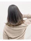大人気の美髪カラー♪透明度たっぷりのグレージュカラー