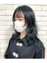 シュガー ヘアアンドネイル 仙台(SUGAR)&nbsp;ブルージュミルクティーソフトウルフレイヤーマロンベージュ