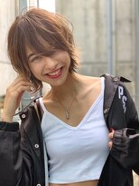 ケアリー 武蔵小杉(Carelly)&nbsp;大人かわいい前髪セシルカットココアブラウンフリンジウェーブ