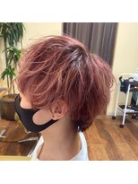 ヘアーアンドメイク サワ 天神店(Sawa)&nbsp;サーモンピンク