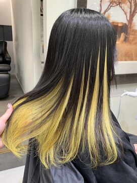 トルネード(TORNADO) 東京リベンジャーズ推しカラー羽宮一虎風インナーカラー　S0411