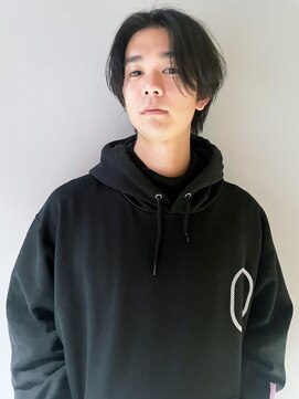 サル 代官山(SAL) 【SAL】柔らか質感前下がりセンターパート＊菅原誠＊