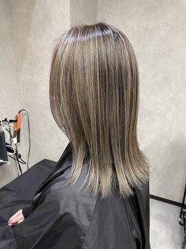 サニー 渋谷(SUNNY) グレーベージュニュアンスカラーアッシュミルクティー