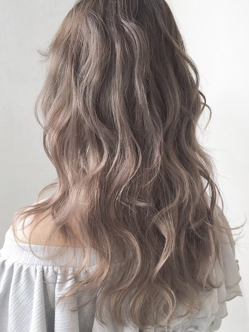 【既にハイトーンの方向けメンテナンス】リタッチブリーチ&全体カラー \11500