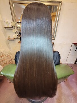 リリアン(Ririan) 【橋本】うる髪フルカラー+自社製品髪質改善トリートメント