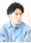 【 I. 】スーツ 短髪ツーブロック 束感 モテる黒髪 川口