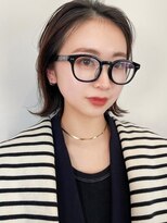 ガーデン オオタカノモリ(garden otakanomori)&nbsp;暗髪×ロブ×シースルーバング×オーガニックヘア