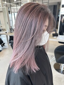 リア 近鉄八尾店(Lia) ピンクバレイヤージュ