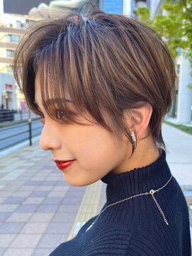 ハルキミナト ジャパン トウキョウ(HARUKI MINATO japan TOKYO) 大人美人コンパクトショート/耳掛けショート/前髪なしショート