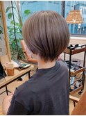 ショートヘア/チョコレートモード/大人ガーリー[有楽町/日比谷］