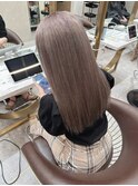 ダブルカラーグレージュカラーケアブリーチハイトーンカラー韓国