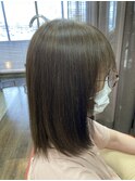 ミディアムストレート